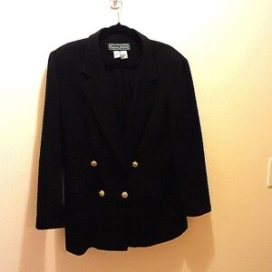 STEPHANIE ANDREWS Navy Blue Blazer  Size: 16